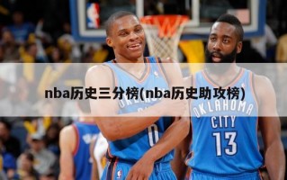 nba历史三分榜(nba历史助攻榜)